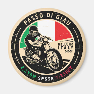 Aimant Passo di Giau Italie   Pass Giau   Motorcycle