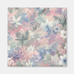 Aimant Pastel de printemps/pâques fleuri/tropical