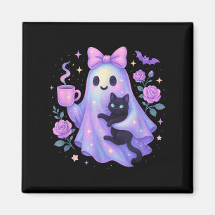 Aimant Pastel Halloween Café Coquette Bow Soky Ghos