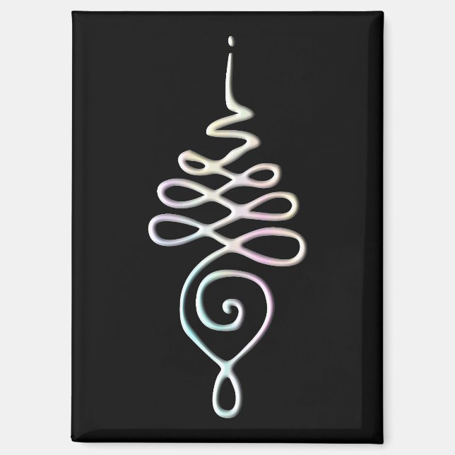 Aimant Pastel Unalome (Recto)