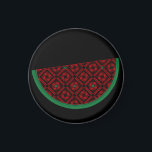 Aimant Pastèque de Palestine Broderie tatreez rouge<br><div class="desc">Ceci est une pastèque palestinienne traditionnelle Embrodery tatreez rouge Motif noir Pour les Palestiniens, les amateurs de Palestine Pro-Palestinien, ou, toute personne qui soutient la liberté, la justice et lutte contre l'injustice. A tous ceux qui soutiennent la juste cause palestinienne. Accroître et soutenir la libération de la Palestine et de...</div>