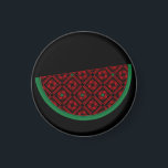 Aimant Pastèque de Palestine Broderie tatreez rouge<br><div class="desc">Ceci est une pastèque palestinienne traditionnelle Embrodery tatreez rouge Motif noir Pour les Palestiniens, les amateurs de Palestine Pro-Palestinien, ou, toute personne qui soutient la liberté, la justice et lutte contre l'injustice. A tous ceux qui soutiennent la juste cause palestinienne. Accroître et soutenir la libération de la Palestine et de...</div>