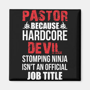 Aimant Pastor Parce Que Diable Hardcore Stomping Ninja