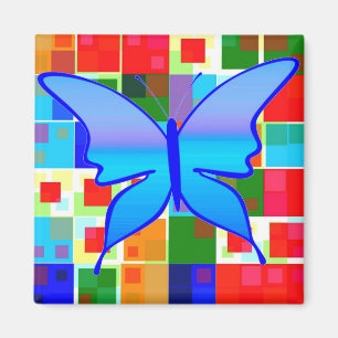 Aimant Patchwork De Couleur