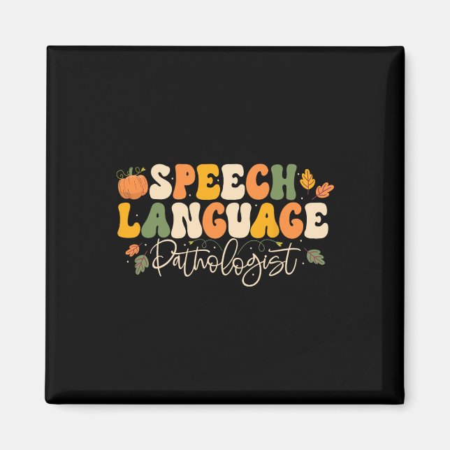 Aimant Pathologiste du langage vocal Thanksg (Devant)