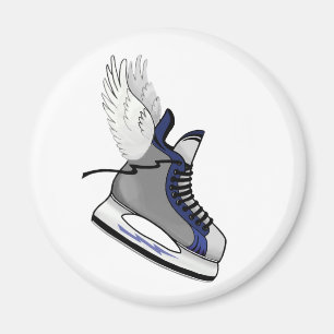 Aimant patinage ailé