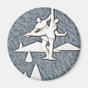 Aimant Patinage de glace