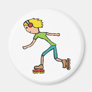 Aimant Patinage en ligne