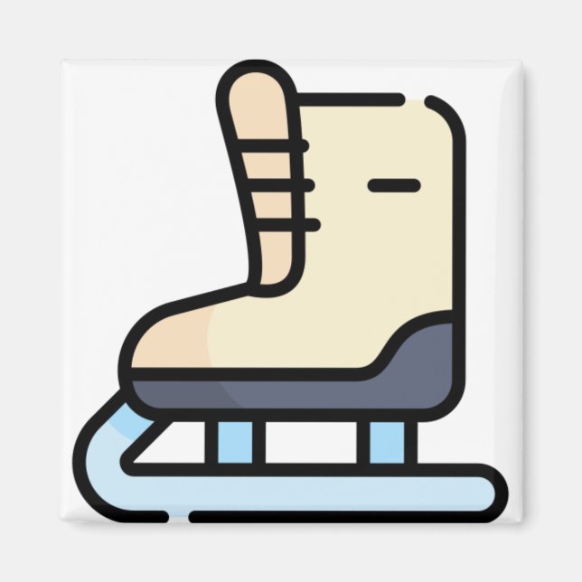 Aimant patinage sur glace (Devant)