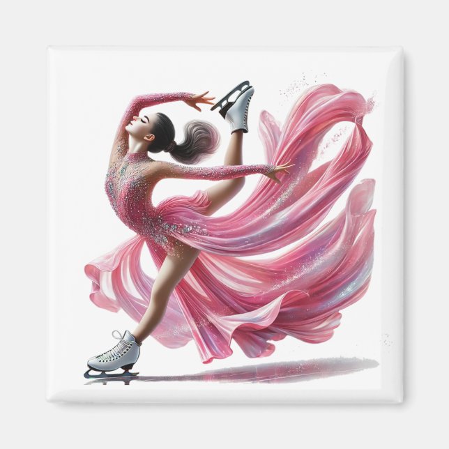 Aimant Patineur Artistique   (Devant)