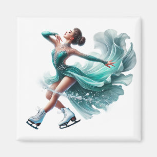 Aimant Patineur Artistique