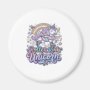 Aimant Patinoire Licorne Autocollant Vectoriel Premium Li