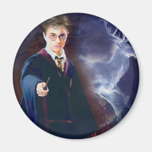 Aimant Patronus cerf de Harry Potter