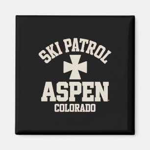 Aimant Patrouille de Ski Aspen Colorado Ski et Snowboard