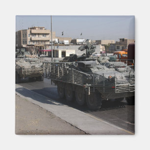 Aimant patrouille de soldats