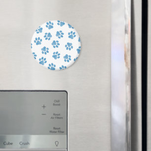 Aimant Patrouilles de Doodle, Paws de Chien, Paws Bleus