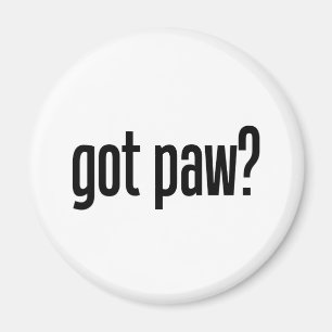 Aimant patte obtenue