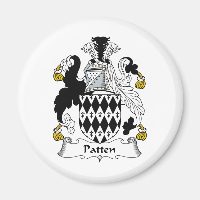 Aimant Patten Family Crest (Devant)