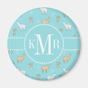 Aimant Patters de Cute Alpaca Llama