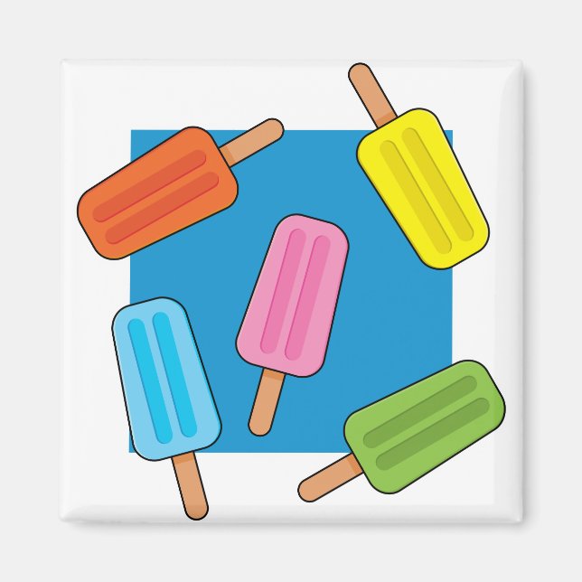 Aimant Patters de Popsicles (Devant)