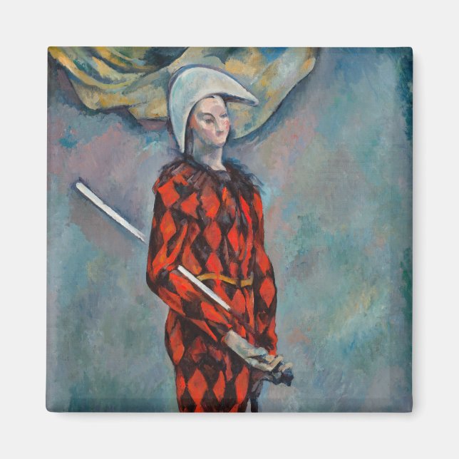 Aimant Paul Cezanne - Arlequin (Devant)