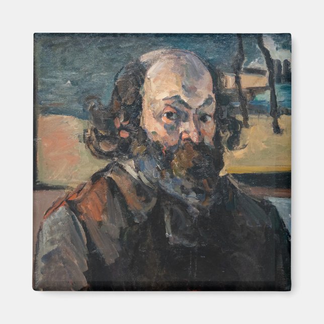 Aimant Paul Cezanne - Autoportrait (Devant)
