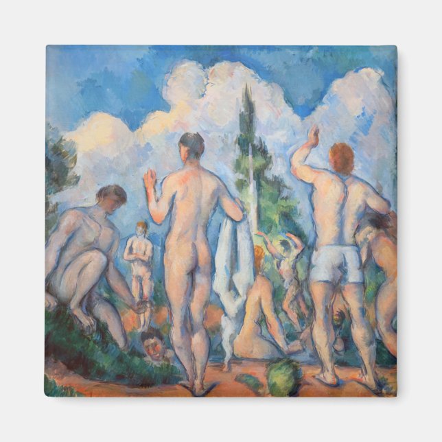 Aimant Paul Cezanne - Bathers (Devant)