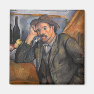 Aimant Paul Cezanne - Fumeur
