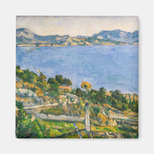 Aimant Paul Cezanne - Gulf of Marseille seen from Estaque