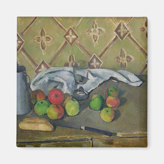 Aimant Paul Cezanne | Jus de fruits, de serviette et de l (Devant)