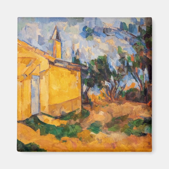 Aimant Paul Cezanne - La Cabane de Jourdan (Devant)