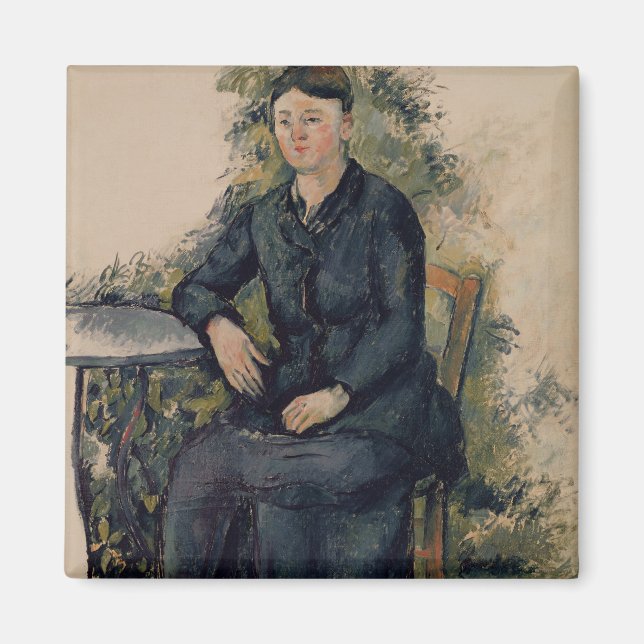 Aimant Paul Cezanne | Madame Cezanne dans le jardin, 1880 (Devant)