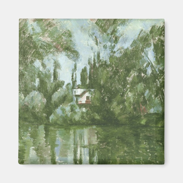 Aimant Paul Cezanne | Maison sur les bords de la Marne, 1 (Devant)