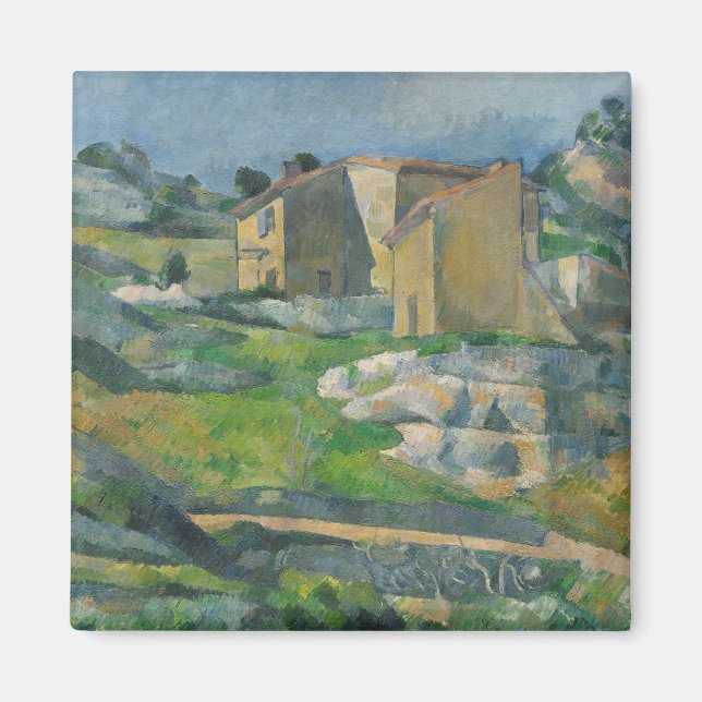 Aimant Paul Cezanne | Maisons en Provence : Le Riaux V (Devant)
