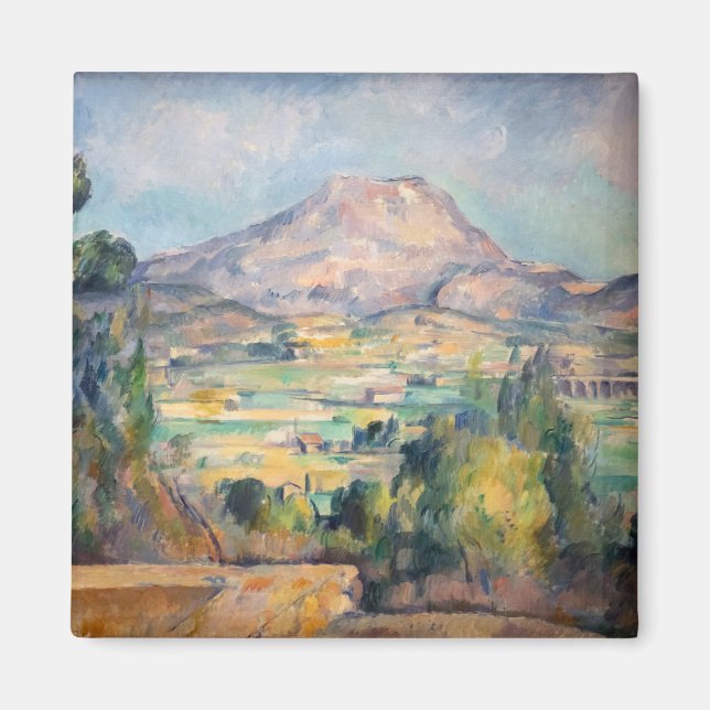 Aimant Paul Cezanne - Mont Sainte-Victoire (Devant)