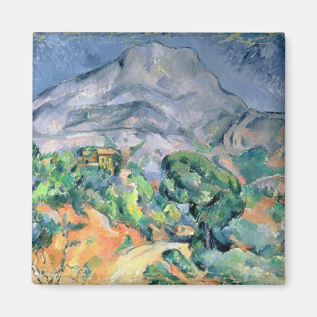 Aimant Paul Cezanne | Mont Sainte-Victoire, 1900 (Devant)