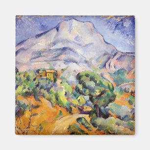 Aimant Paul Cezanne - Mont Sainte-Victoire, route de Thol