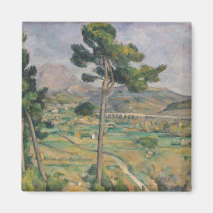 Aimant Paul Cezanne   Paysage avec viaduc
