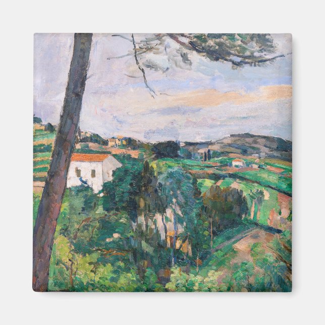 Aimant Paul Cezanne - Pin à L'Estaque (Devant)