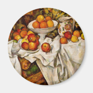 Aimant Paul Cezanne Pommes Oranges Impressionnisme