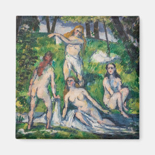 Aimant Paul Cezanne - Quatre baigneuses