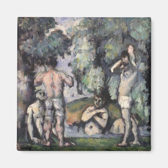 Aimant Paul Cezanne | The Five Bathers, c.1875-77 (Devant)