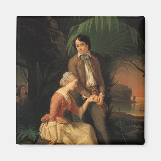 Aimant Paul et Virginie (Devant)