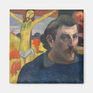 Aimant Paul Gauguin - Autoportrait avec Christ Jaune