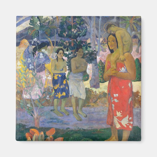 Aimant Paul Gauguin - Hail Mary / Ia Orana Maria (Devant)