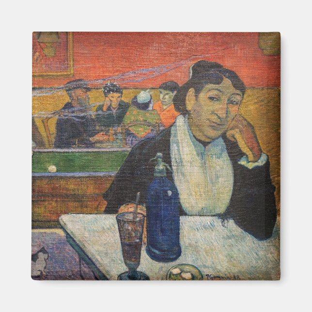 Aimant Paul Gauguin - Le Café de nuit, Arles (Devant)