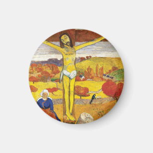 Aimant Paul Gauguin Le Christ Jaune Art Fin Vintage
