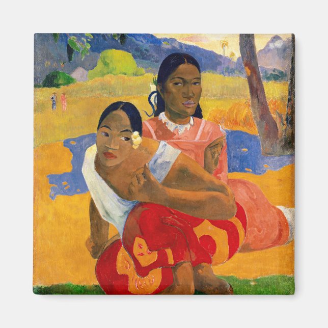 Aimant Paul Gauguin - Quand te maries-tu ? (Devant)
