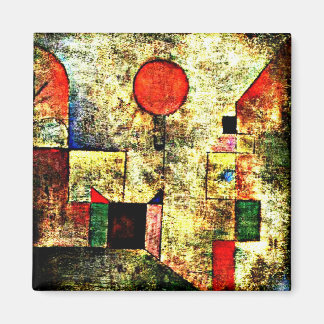 Aimant Paul Klee art: Red Balloon,