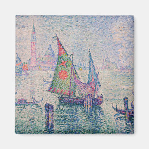 Aimant Paul Signac - La Voile verte